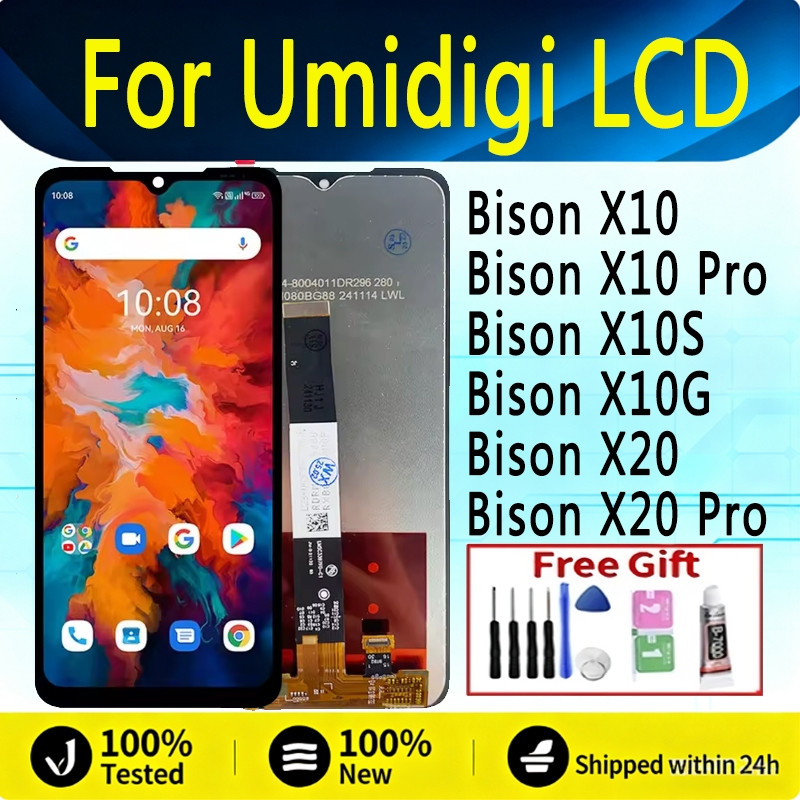 Umidigi Bison X10 X20 X10S X10G X10Pro X20Pro จอแสดงผล LCD หน้าจอสัมผัสเปลี่ยน