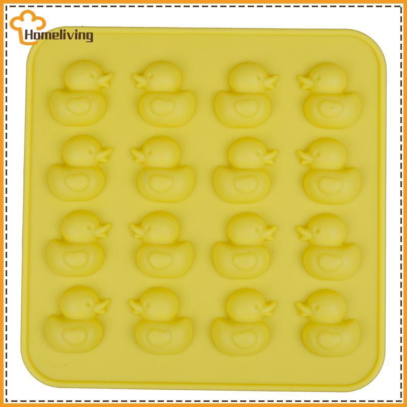 HOME แม่พิมพ์ซิลิโคน Du น่ารัก DIY ช็อกโกแลตบิสกิตน้ําแข็ง Candy Moulds TH