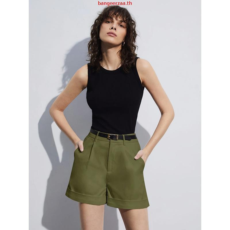 GQ Everyday Women Shorts กางเกงขาสั้นผู้หญิงแมทช์ง่าย ใส่สบาย