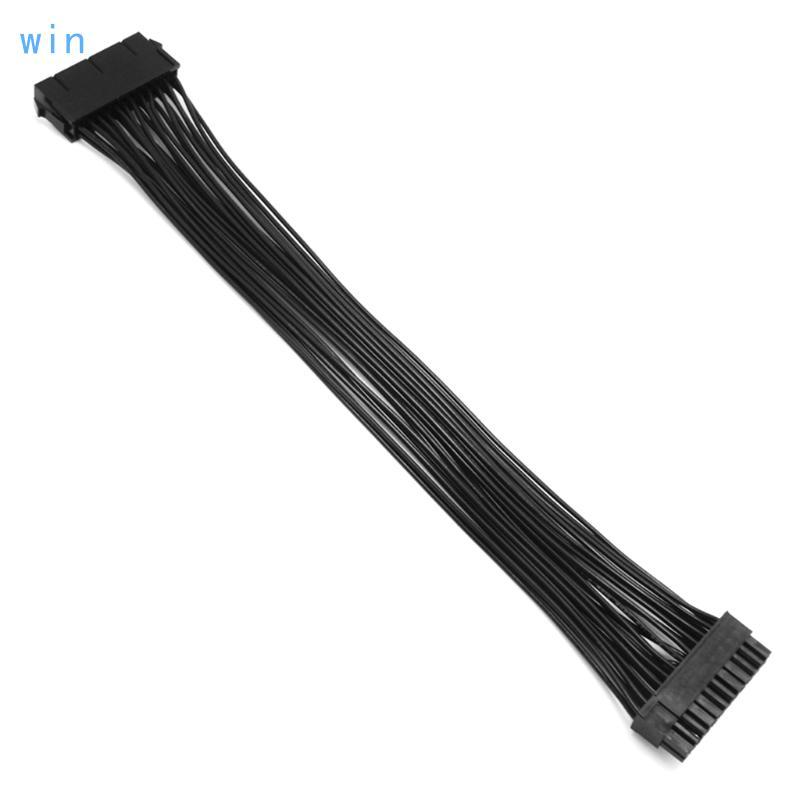 Win 24Pin ถึง 24 20+4 PSU Power Supply Extension Cable Splitter สําหรับเมนบอร์ด ATX