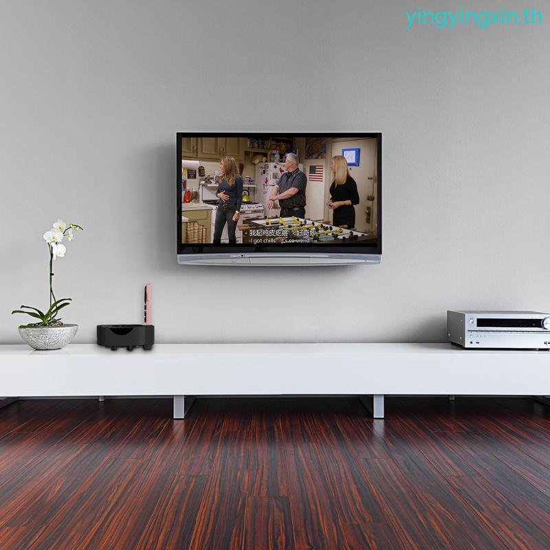 YIN Portable TV Set-top Box Bracket Holder รีโมทคอนโทรล Soft Silicone Protector Home Office TV Acces