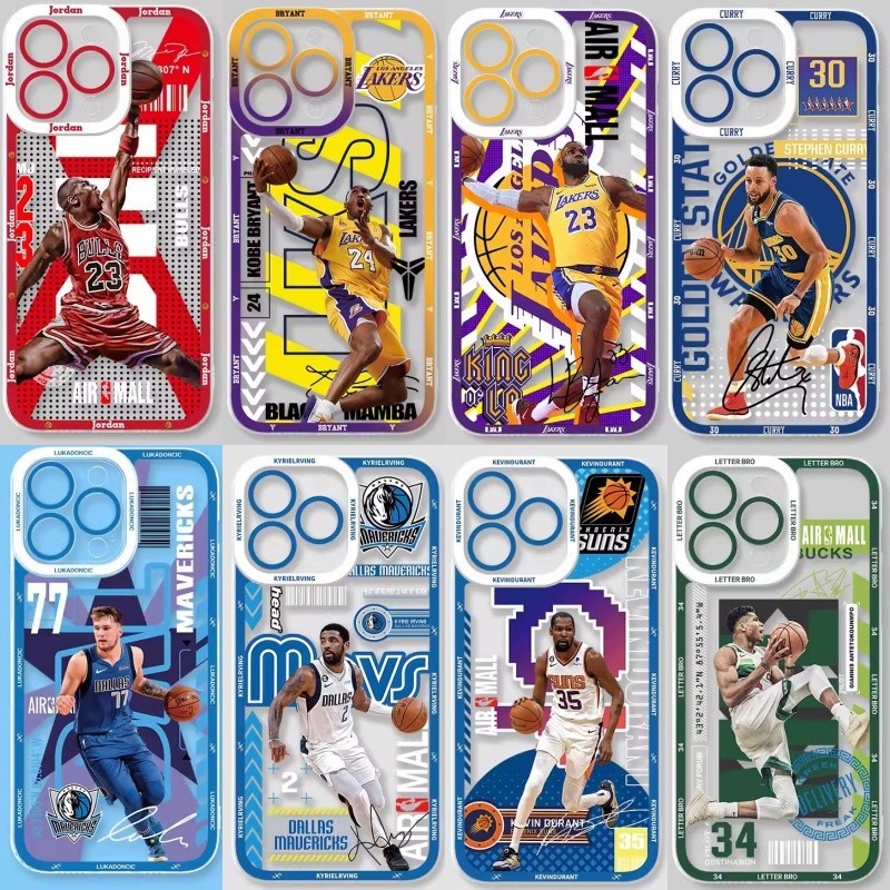 เครื่องเล่นบาสเกตบอล Jordan Kobe James Curry สําหรับ Xiaomi Mi 15T Pro 11 Lite POCO F7 X7 X6 X5 F5 M