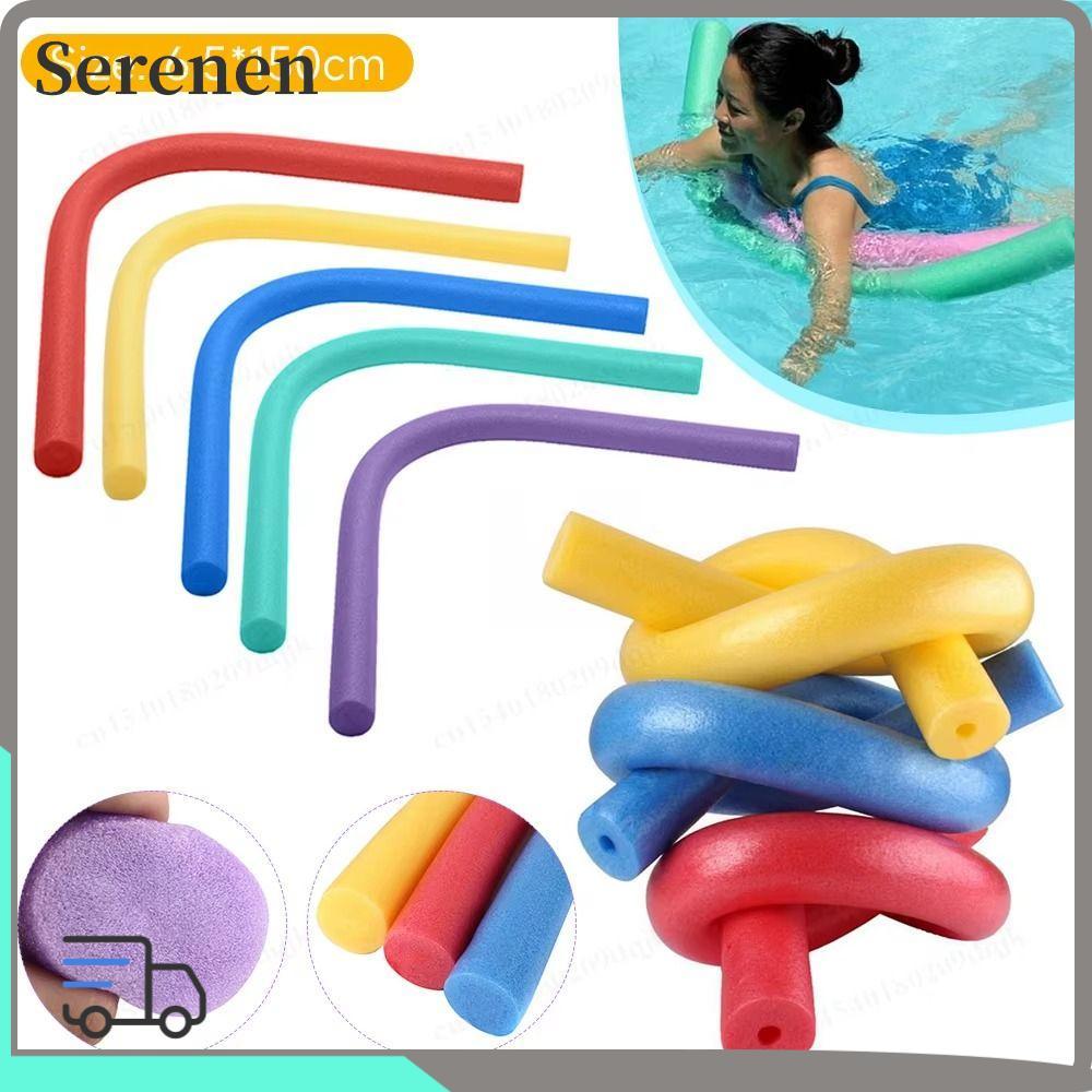 SEREN แท่งโฟมFLOATING NOODLE โฟมยืดหยุ่นสำหรับการฝึกว่ายน้ำและพยุงเด็กในสระ