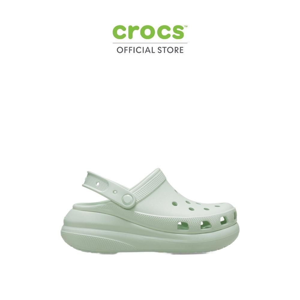 CROCS รองเท้าลำลองผู้ใหญ่ CRUSH CLOG รุ่น 207521-3YF - MINT TINT