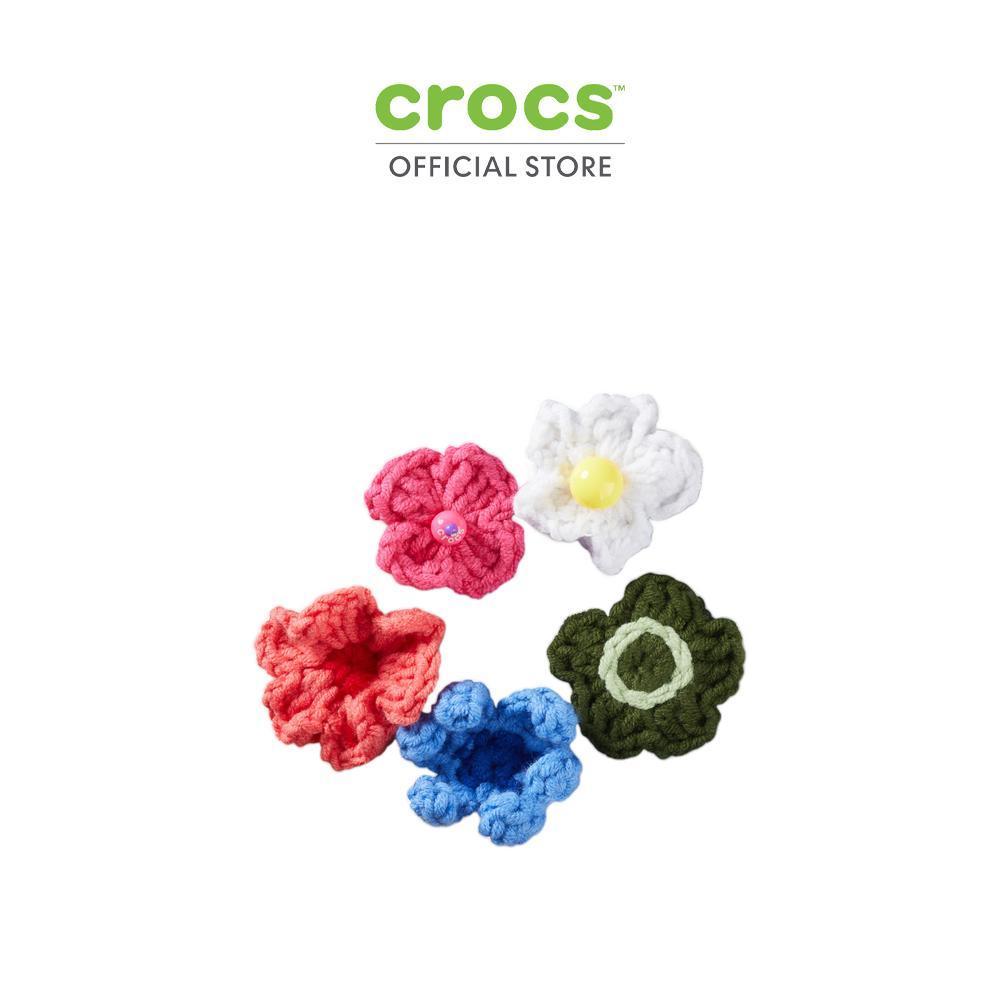 CROCS ตัวติดรองเท้า JIBBITZ™ CROCHET FLORAL MIX 5 PACK รุ่น 10015987 - MULTICOLOR