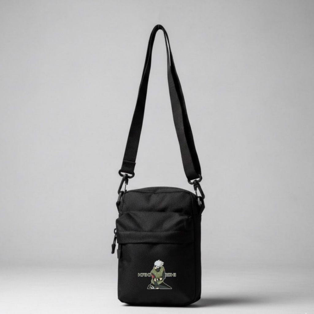 กระเป๋าสะพายข้างผู้ชาย Mini, กระเป๋าลายตัวละคร Naruto Series, Kakashi Hatake One Piece Zoro, FREE KE