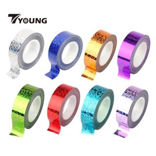เทปตกแต่งสำหรับห่วงยิมนาสติก ขนาด 1.5 ซม. x 5 ม. พร้อมกลิตเต…