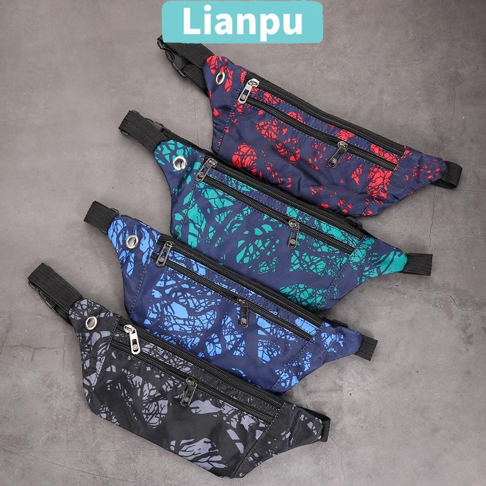 LIANPU กระเป๋าคาดเอวอุปกรณ์เสริมกลางแจ้ง Fanny แพ็ค