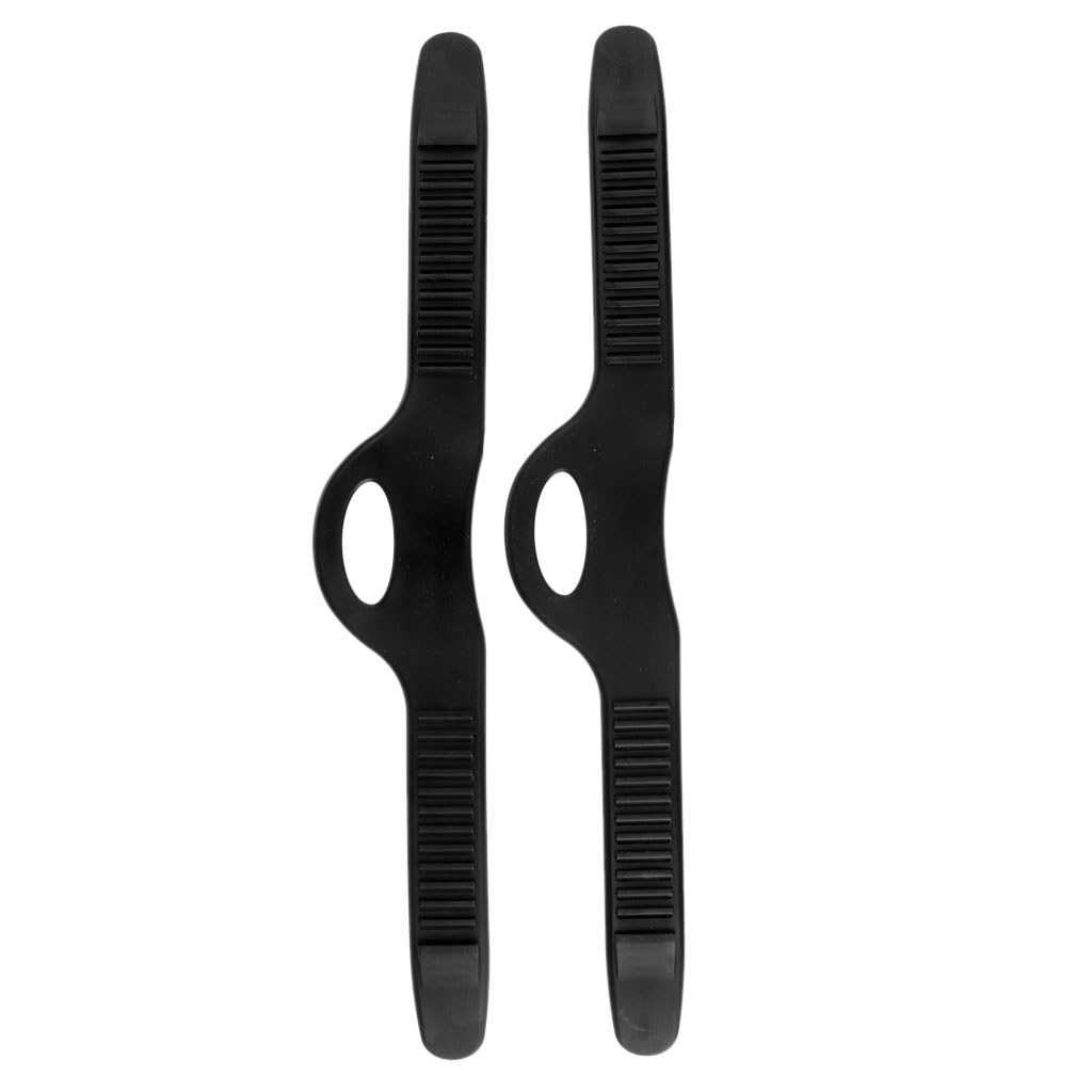 ยางดําน้ํา Fins Strap Diver Flipper อุปกรณ์เสริมสีดํา