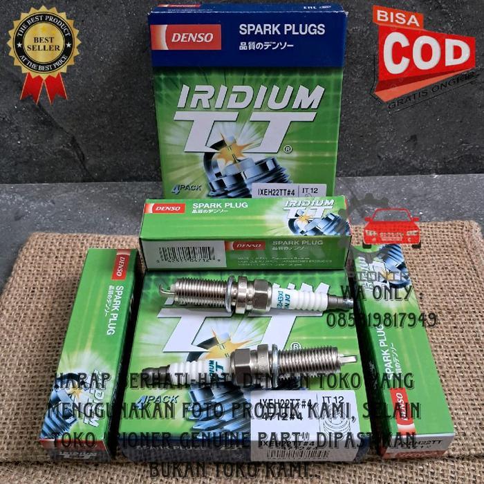 IRIDIUM IXEH20TT SPARK PLUG LIVINA MARCH XTRAIL T31 AVANZA DUAL VVTI DATSUN ต้นฉบับ