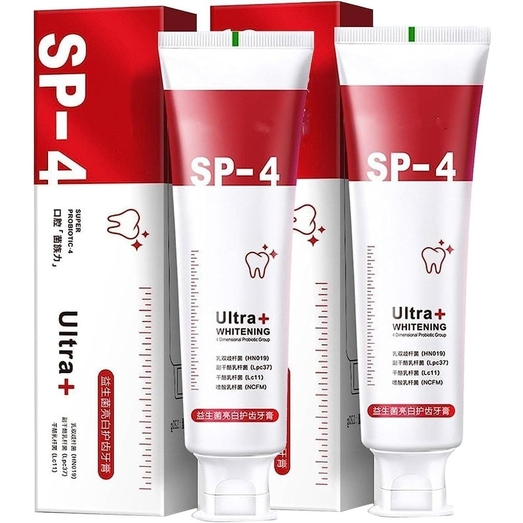 SP-4 Ultra , sp4 , Sp-4 Probiotic , SP-4 Brightening Breath , ส่งเสริมฟันและเหงือกเพื่อสุขภาพ (2xRed