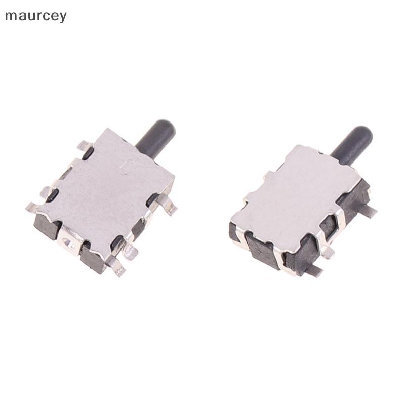 MAU 10 ชิ้น Mini Slide Switch Reset Micro Toggle Switch ปกติเปิด/ปกติปิดด้านข้างกด CEY