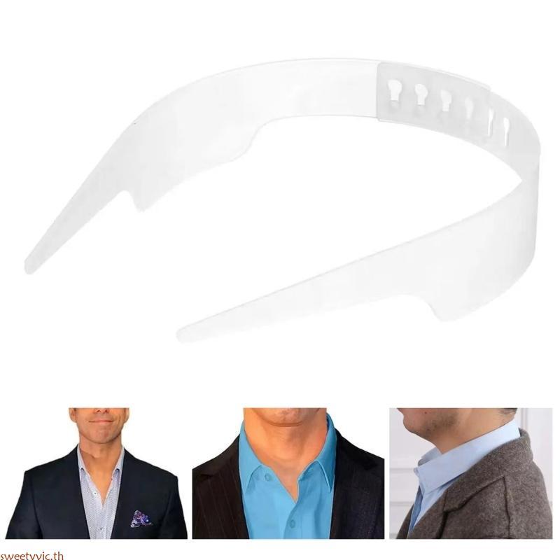 Sweetyvic Adjustable Collar Stay Holder Plastic Collar Support Insert Professional Look