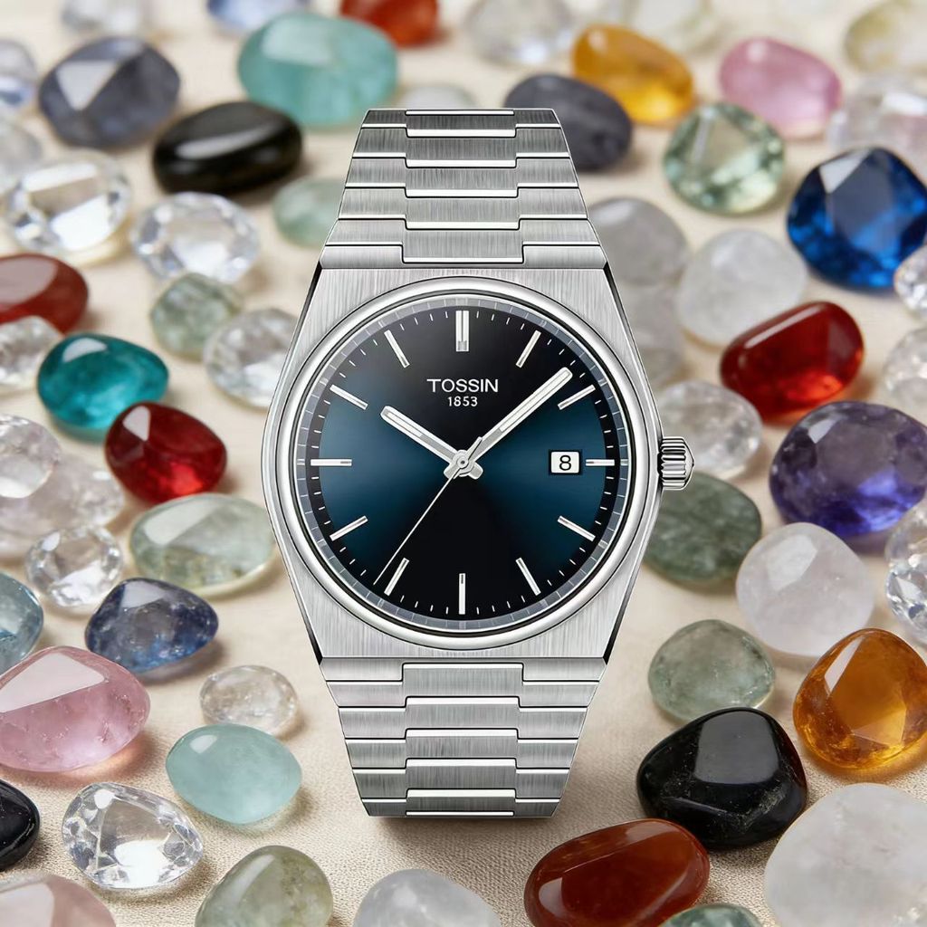 Clearance Ruizhiyuan ยี่ห้อใหม่สไตล์ Super Player นาฬิกาผู้ชาย prx Mens Quartz Wrist Expression ของข