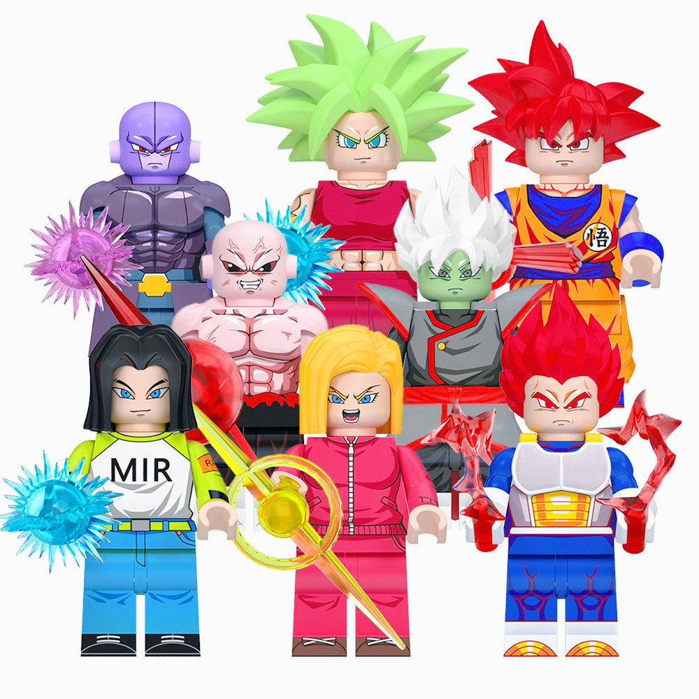 Hot DBZ Android 17 Vegeta Jiren Son Goku Kefla Hitto Zamasu Building Blocks รูปของเล่นของขวัญ