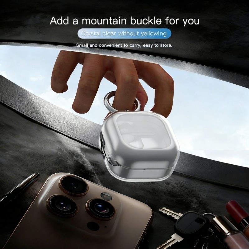 Orangesea Scratch Proof TPU สําหรับ Buds 4 4P หูฟัง Anti Slip Design Quick Access เปิดสไตล์ตัวเลือกส