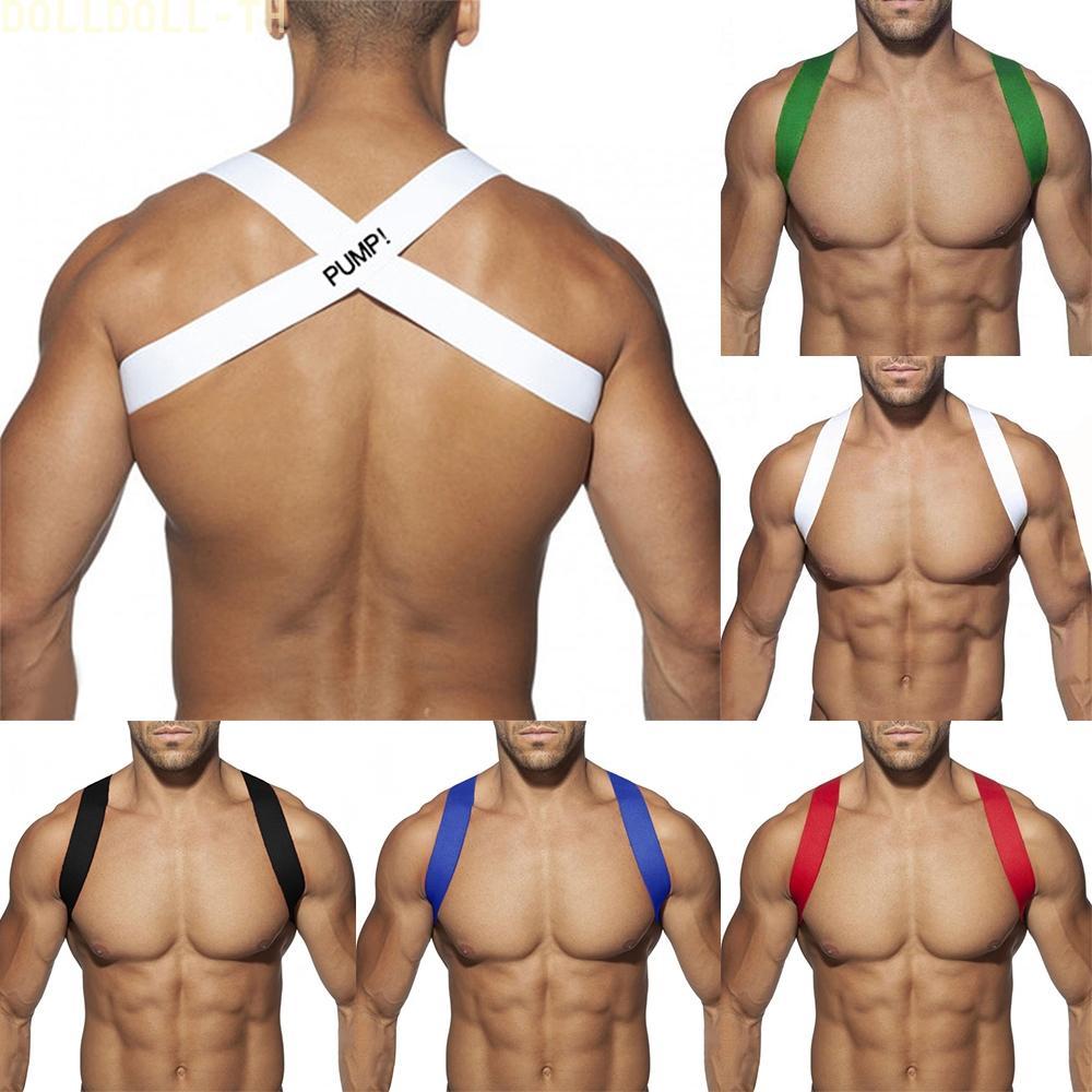 [Dolldoll]Male Man Chest Harness Harness Lingerie Men 1pcs Body Chest Straps Cosplay
