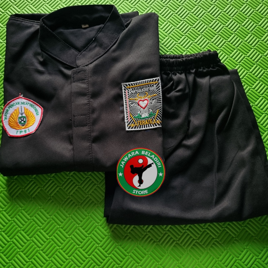 PSHT Uniform SH terate Uniform - Sacred/Uniform/PSHT Pencak Silat Student Clothes velia เจาะผ้า
