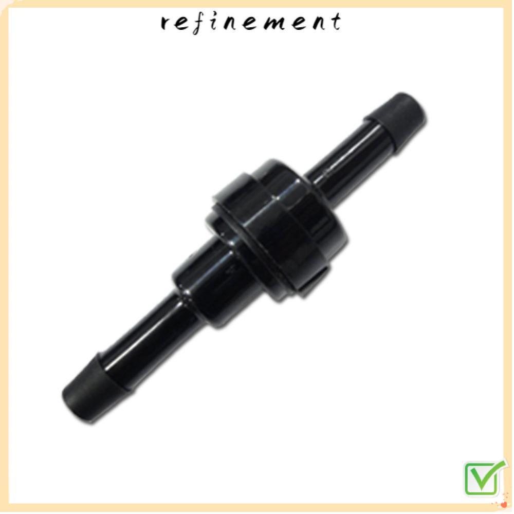 REFINEMENT One-way Check Valve, สีดํา 1/8" 3/16" 1/4" Check Valve, One-way Valve Nylon One Way Non R