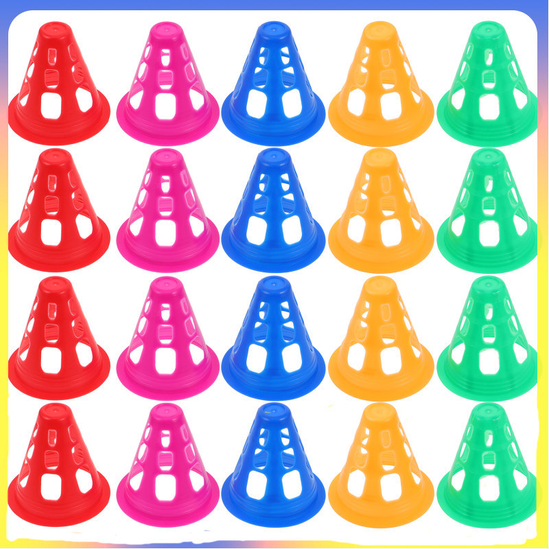 🔥 50pcs Training Cones Marker Cones Roller Skating Cones Sports Cones Replacements Agility Cones Sma