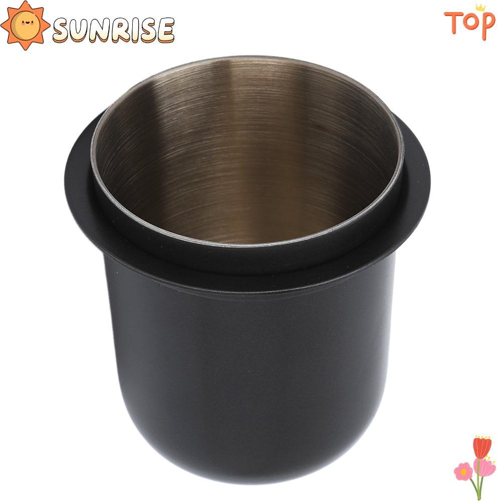 SUNRISE Dosing Cup, สแตนเลส Universal Inverted Coffee Dosing Cup, Powder Dosing 150ml ความจุแฮนด์ฟรี