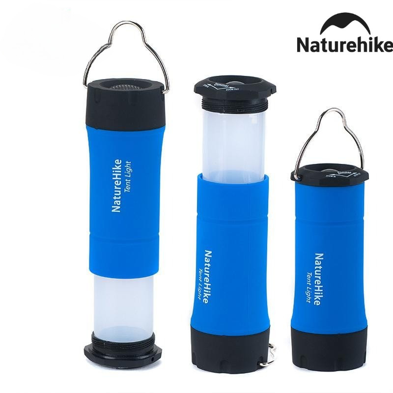 Naturehike 3 โหมดแบบพกพามินิ LED Zoomable Light