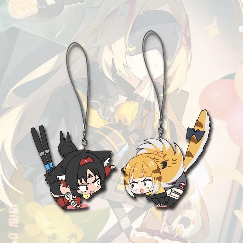 Zenless Zone Zero ZZZ Nekomata Nekomiya Mana Ju Fufu พวงกุญแจ micha อะคริลิค chibi โทรศัพท์ lanyard 