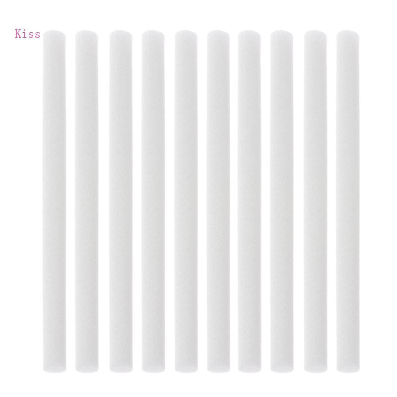 Kiss Filter Cotton Sticks ฟองน้ํา Sticks เติมไส้ตะเกียงสําหรับมินิแบบพกพาส่วนบุคคล USB Humidifier แล