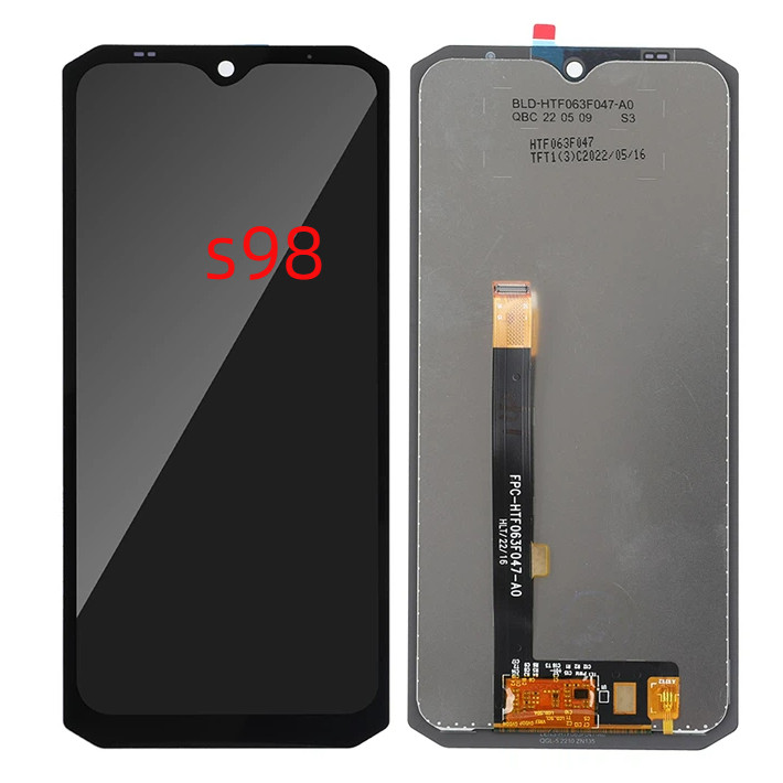 DOOGEE S98 S98 Pro s200 s200x s200 ultra จอแสดงผล LCD และหน้าจอสัมผัส DOOGEE S99 s100 s100 pro s100p