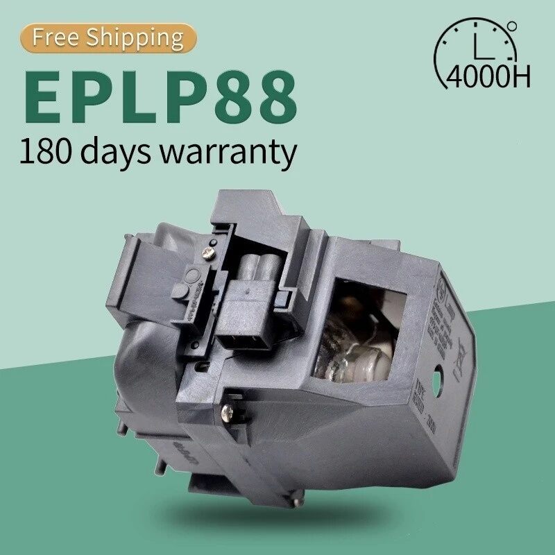 ELPLP88 สําหรับ EPSON EB-S04/EB-S31/EB-W31/EB-W32/EB-X31/EB-97H พร้อมที่อยู่อาศัย