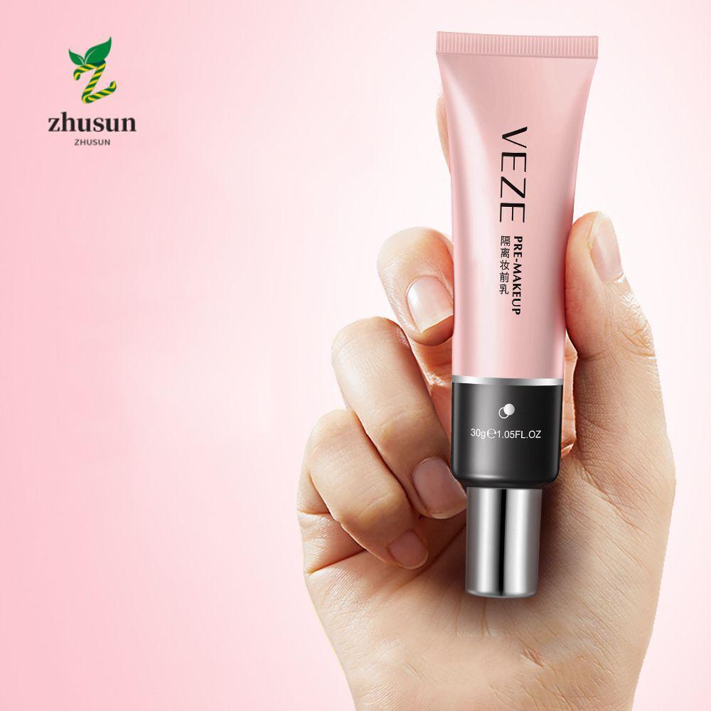 ZHUSUN Pre-Makeup Primer ต่อต้านริ้วรอยไม่เหนียวเหนอะหนะน้ําหนักเบา Breathable VEZE Pore Eraser