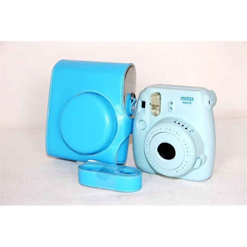 เหมาะสําหรับ Fuji Instax Mini8 Mini11 เคสหนัง Fuji Instax Mini 8 11 กระเป๋ากล้อง