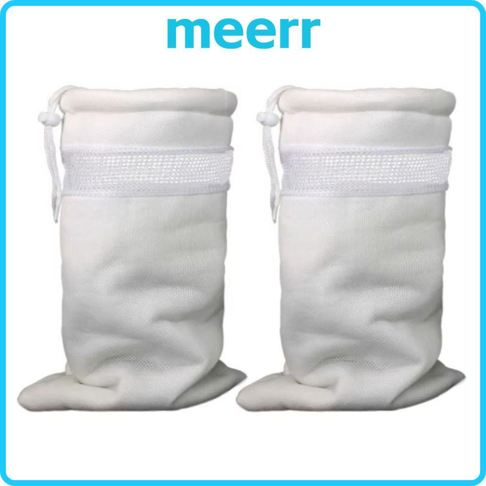 MEERR ถังปลาถุงกรอง,ล้างทําความสะอาดได้ Anti-over Anti-over Flow กระเป๋า,หนานํากลับมาใช้ใหม่ความหนาแ