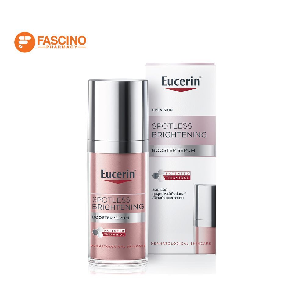 Eucerin Spotless Brightening Booster Serum เซรั่มลดเลือนฝ้าแดดและจุดด่างดำ (30ml.)