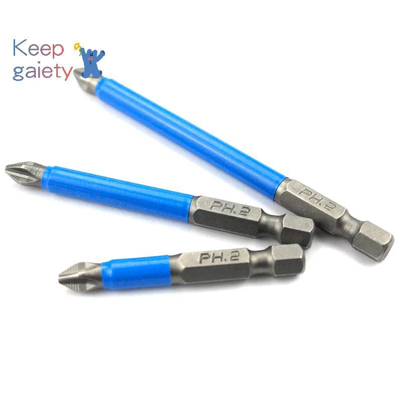 [Kpt-t] ดอกไขควงไฟฟ้ากันลื่นแม่เหล็ก 1/4″ Hex Shank Precision PH2 [ใหม่] ราคา ถูกที่สุด ดีลบีเคเค แกลเลอรีภาพที่ 8