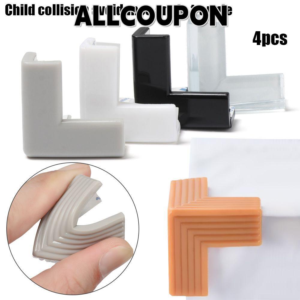 LAKAMLA 4PCS Corner Guards Baby Safety Desk Corner Protector