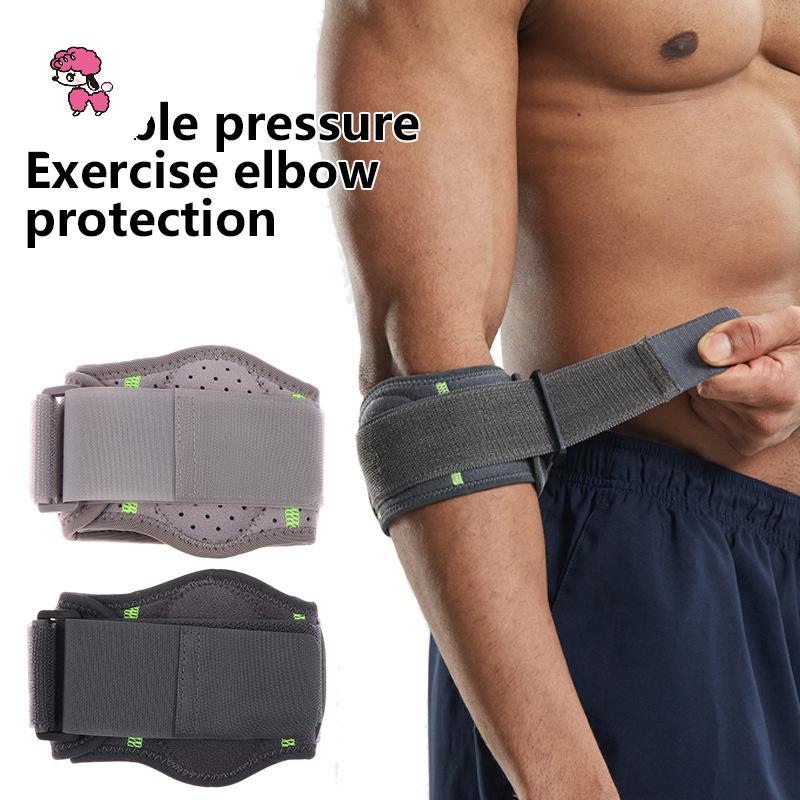 GRL 1 ชิ้น ข้อมือและข้อศอก guard สำหรับเทนนิส แบดมินตัน และกอล์ฟ ป้องกันบาดเจ็บ พอดีมือ TH