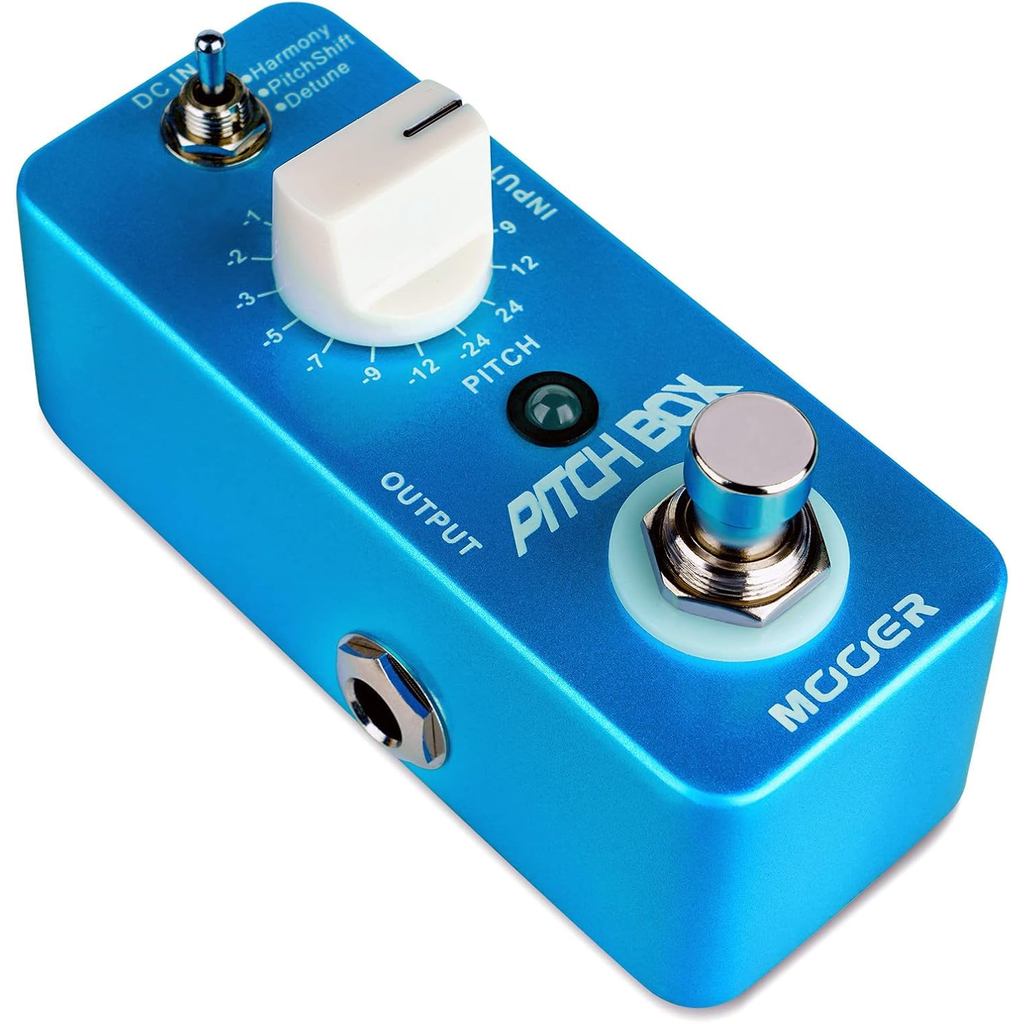 Mooer Drop Pitch Harmonizer กีตาร์กล่อง - MPS1 Octave Pitch กล่องกีตาร์ Harmonizer Pedal พร้อม True 