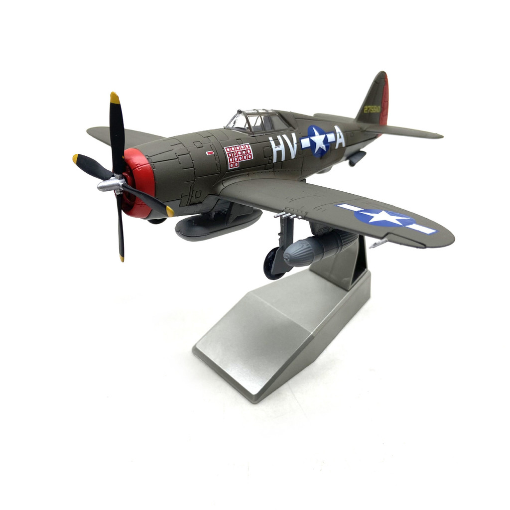 1/72 P-47Thunderbolt Thunderbolt Fighter เครื่องบินโลหะผสมรุ่น Aviation Lover ตกแต่ง