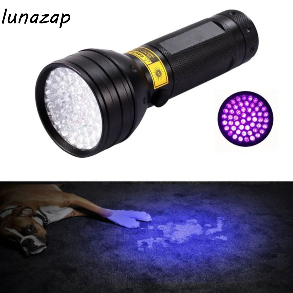 LUNAZAP ไฟฉาย UV พกพาได้ง่าย, มีแสง UV และแสงขาวจาก 51 ดวง LED ความแรงสูง ใช้ในการเซอร์วิ่งเรซิ่นและ