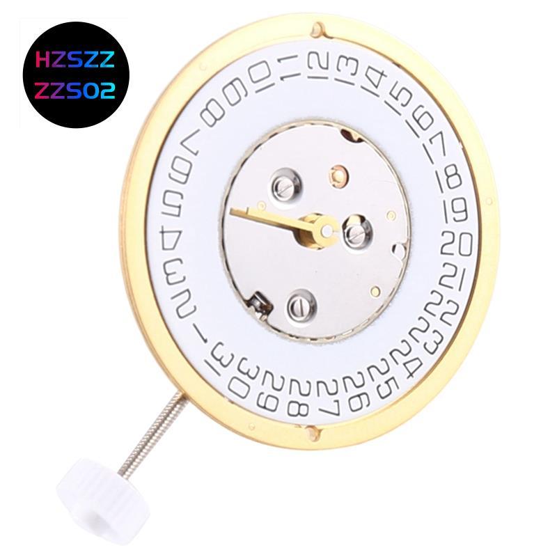 Hzszzs02Quartz Movement นาฬิกาอุปกรณ์เสริม 6 Jewels สําหรับ ISA 220 การเคลื่อนไหวนาฬิกาวันที่ 3 OClo