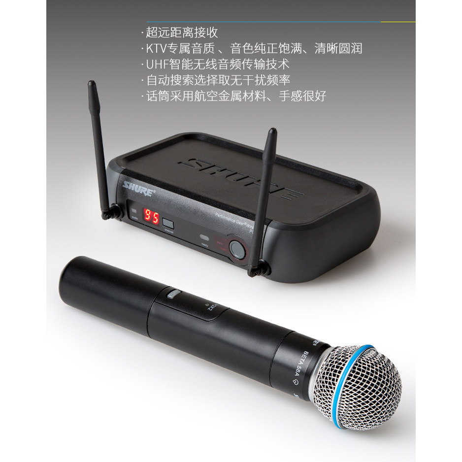 Shure/Shure PGX24/BETA58/SM/58 ไมโครโฟน pgx4 Stage ไมโครโฟนไร้สายจัดส่งฟรี