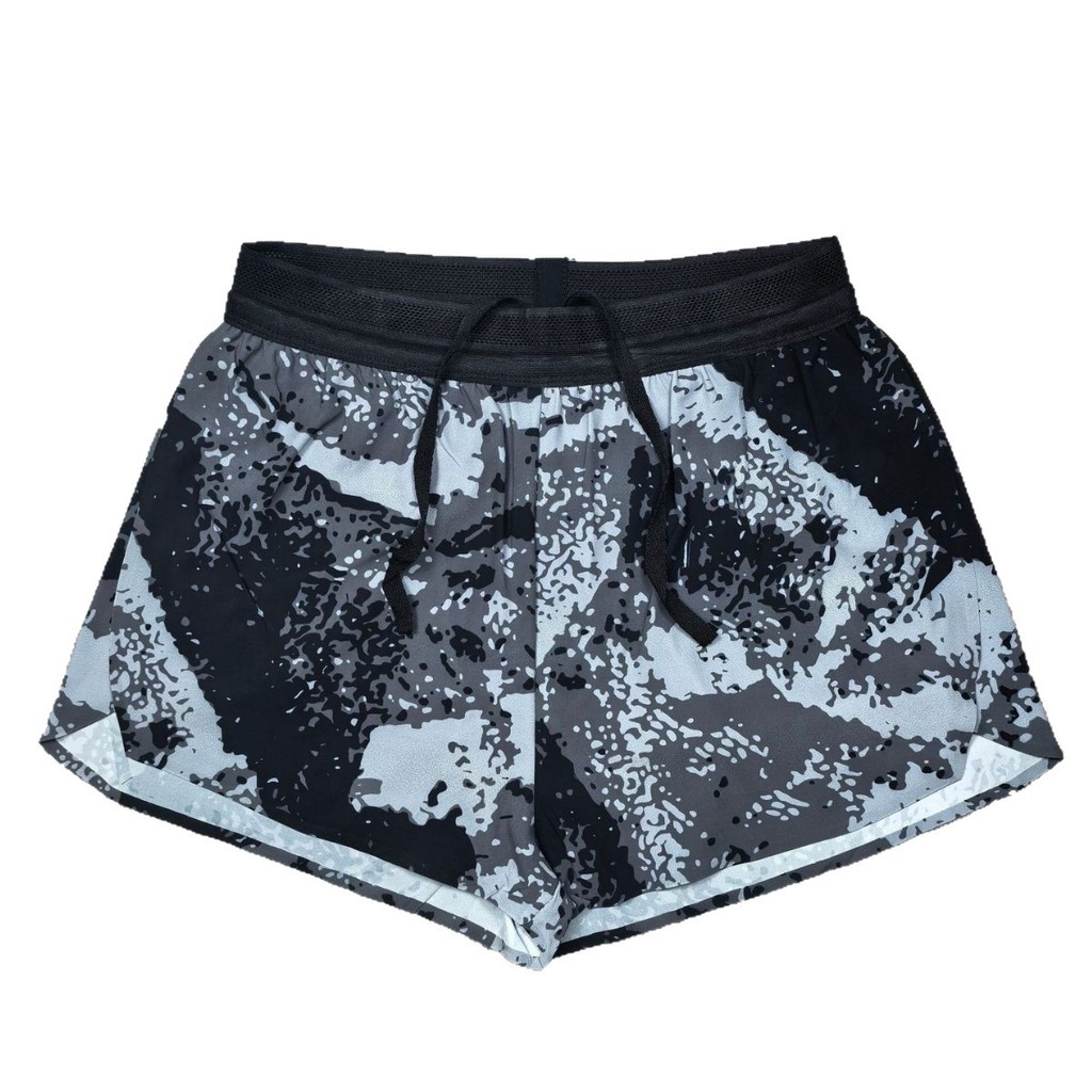 Factory Direct Sales Marathon Track and Field Fitness Woven Zipper Pocket Split Shorts Men's Sports 