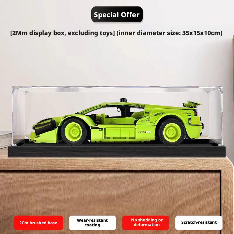 ตู้โชว์ เคส 42151 bolide 42161Lamborghiniโมเดล กล่องอะคริลิคกันฝุ่น
