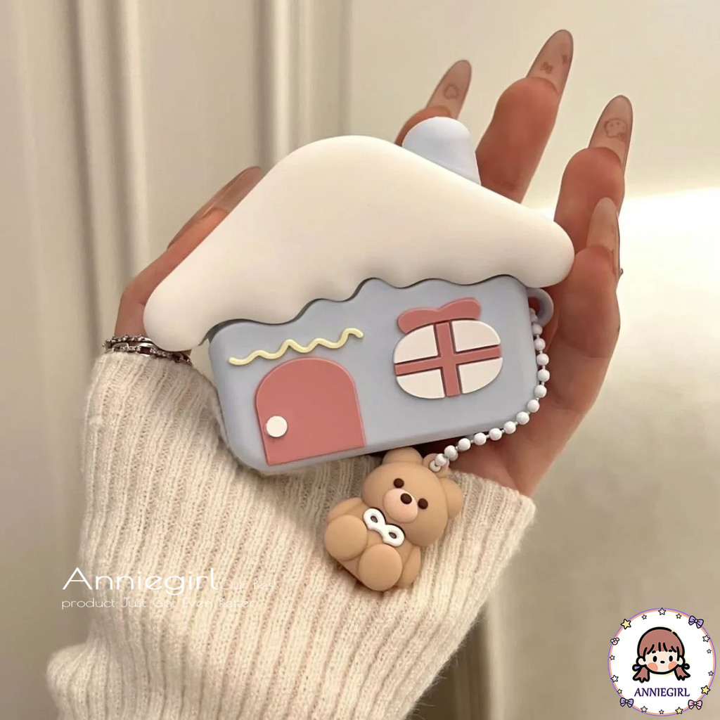 น่ารัก Snow House Bear สําหรับ AirPods Pro2 Airpod Pro 1 2 3 หูฟังบลูทูธกล่องชาร์จป้องกันหูฟังกรณีฝาครอบ – โปรปัง