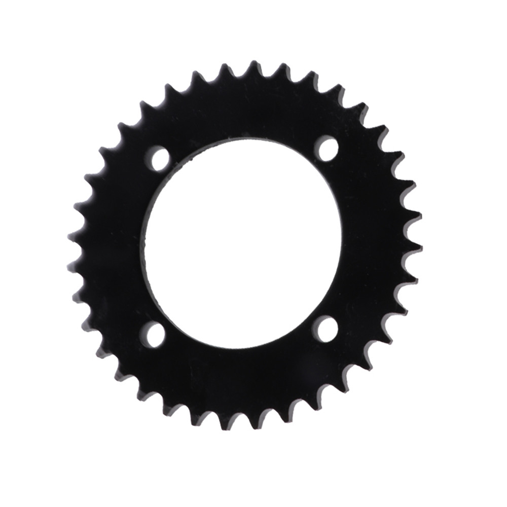 T8F เฟืองโซ่ด้านหลังสีดํา T8F 36T ฟัน 54 มม.และอะแดปเตอร์ Freewheel สําหรับ 47cc 49cc Minimoto พ็อกเ