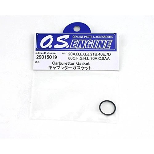 O.S. Engines Gasket Carburetor 29015019 ใช้กับ 20A,B,C,G,J,21B,40E,7D,60C,F,G,H,L,70A,C,8AA อะไหล่ o