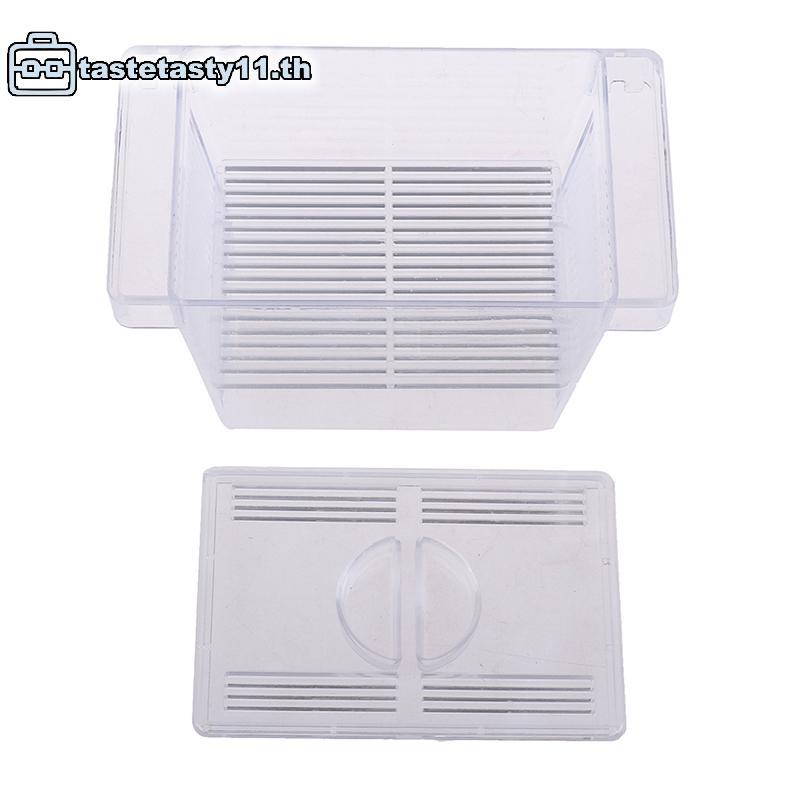 TA Aquarium Fish Tank Guppy Double Breeding Breeder Rearing Trap Box Hatchery TH