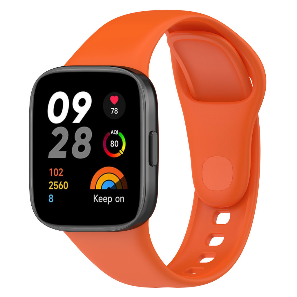 RedMi Watch 3 / Active Strap Replacement Silicone Sport Design Band Red Mi Watch 3 Active Redmi Watc