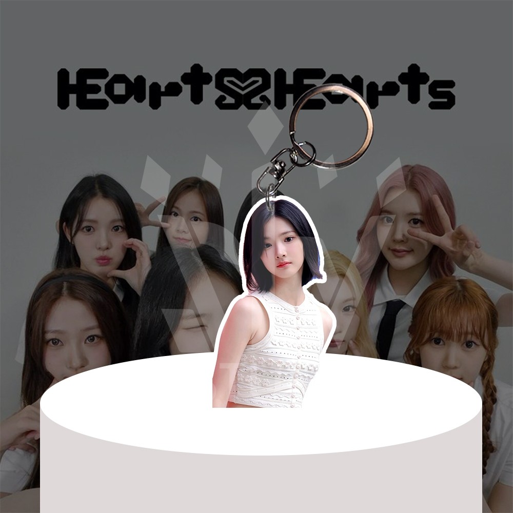 Gantungan Kunci / Gantungan HP Hearts2Hearts H2H - Jiwoo - Ganci Akrilk - พวงกุญแจ